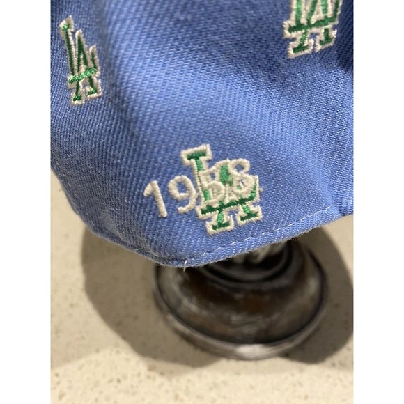Los Angeles Dodgers American Needle Cooperstown Collection Fitted Hat 8 MLB - Picture 7 of 9